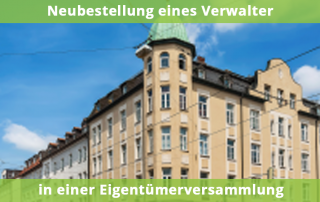 in einer Eigentümerversammlung