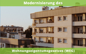 Modernisierung WEG