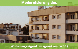 Modernisierung WEG
